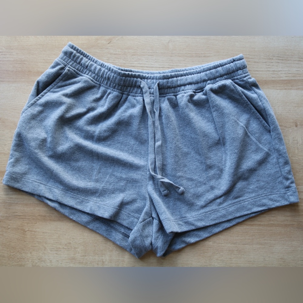 Banana Republic Light Grey Athletic Drawstring Shorts